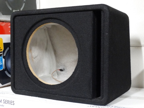 Zware Subwoofer Kist 12'' Ported *SPARE-PARTS*