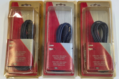 Jack 3.5m Audio Kabels *SPARE-PARTS*