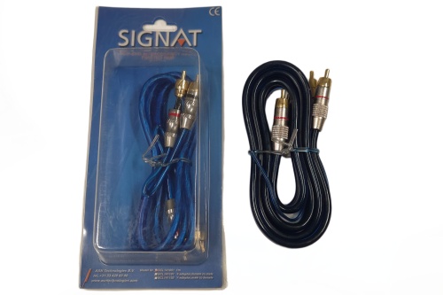 2x Hoogwaardige RCA Signaalkabels *SPARE-PARTS*